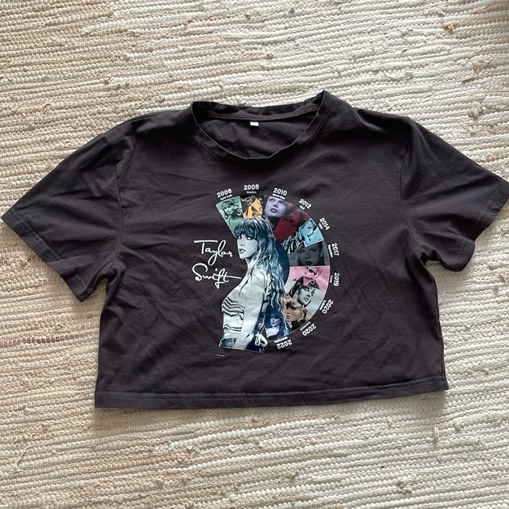 Taylor Swift Eras Tour Cropped T-Shirt